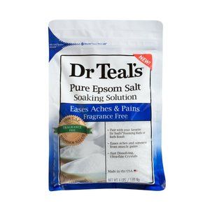 Dr Teal's Pure Epsom Salt Soaking Solution 4 lbs